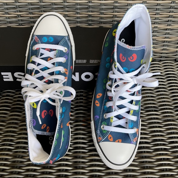 Converse Ctas Hi Spooky Eyes/White/Black MEN`S - Picture 13 of 16